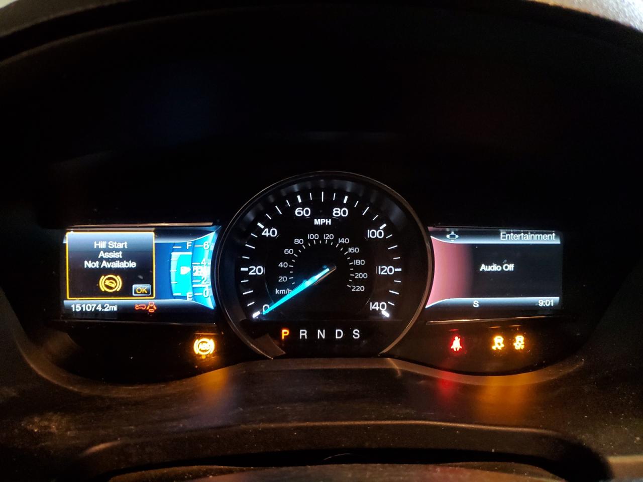 2016 Ford Explorer VIN 1FM5K8DH2GGB45374 Copart auction photo, front end damage thumbnail 9