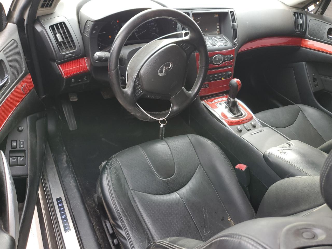 2013 Infiniti G VIN JN1CV6EL0DM982358 Copart auction photo, front end / minor dent/scratches damage thumbnail 8