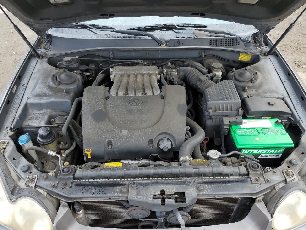 2004 Hyundai Sonata VIN KMHWF35H84A053713 Copart auction photo, vandalism damage thumbnail 13