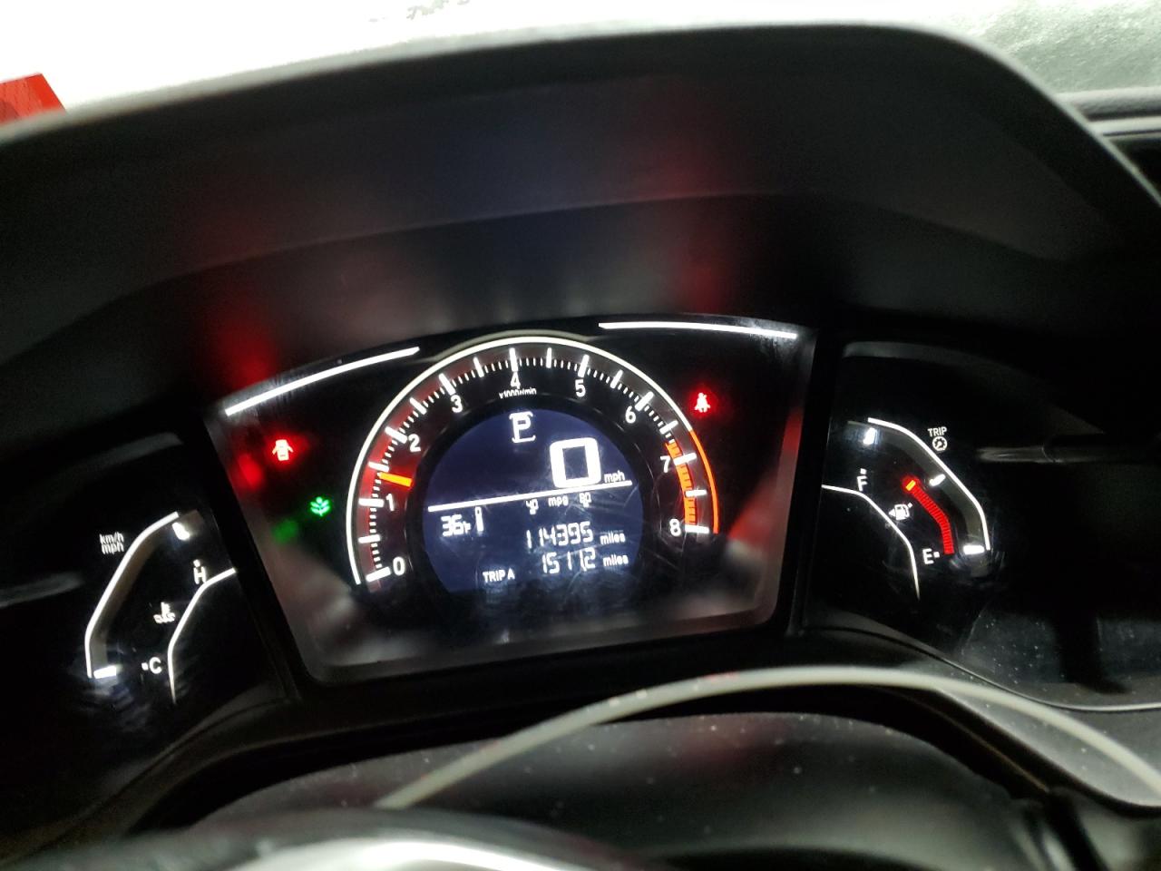 2018 Honda Civic VIN 19XFC2F56JE028183 Copart auction photo, side / rear end damage thumbnail 9