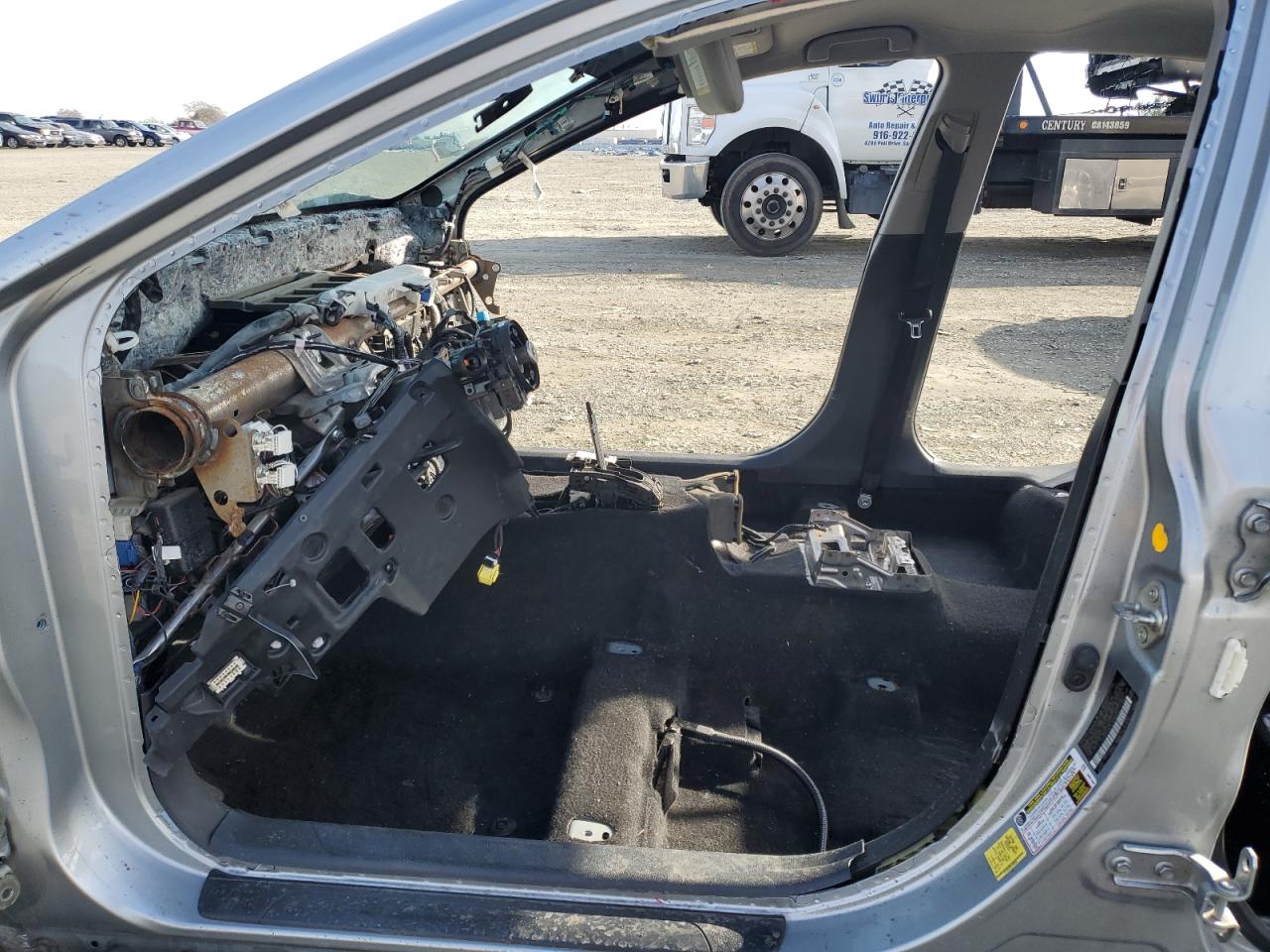 2020 Toyota Camry VIN 4T1K61AK4LU392082 Copart auction photo, stripped damage thumbnail 7