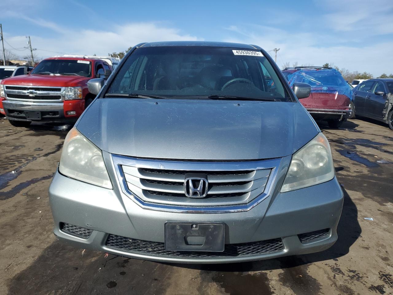 2010 Honda Odyssey VIN 5FNRL3H46AB077529 Copart auction photo, rear end damage thumbnail 5