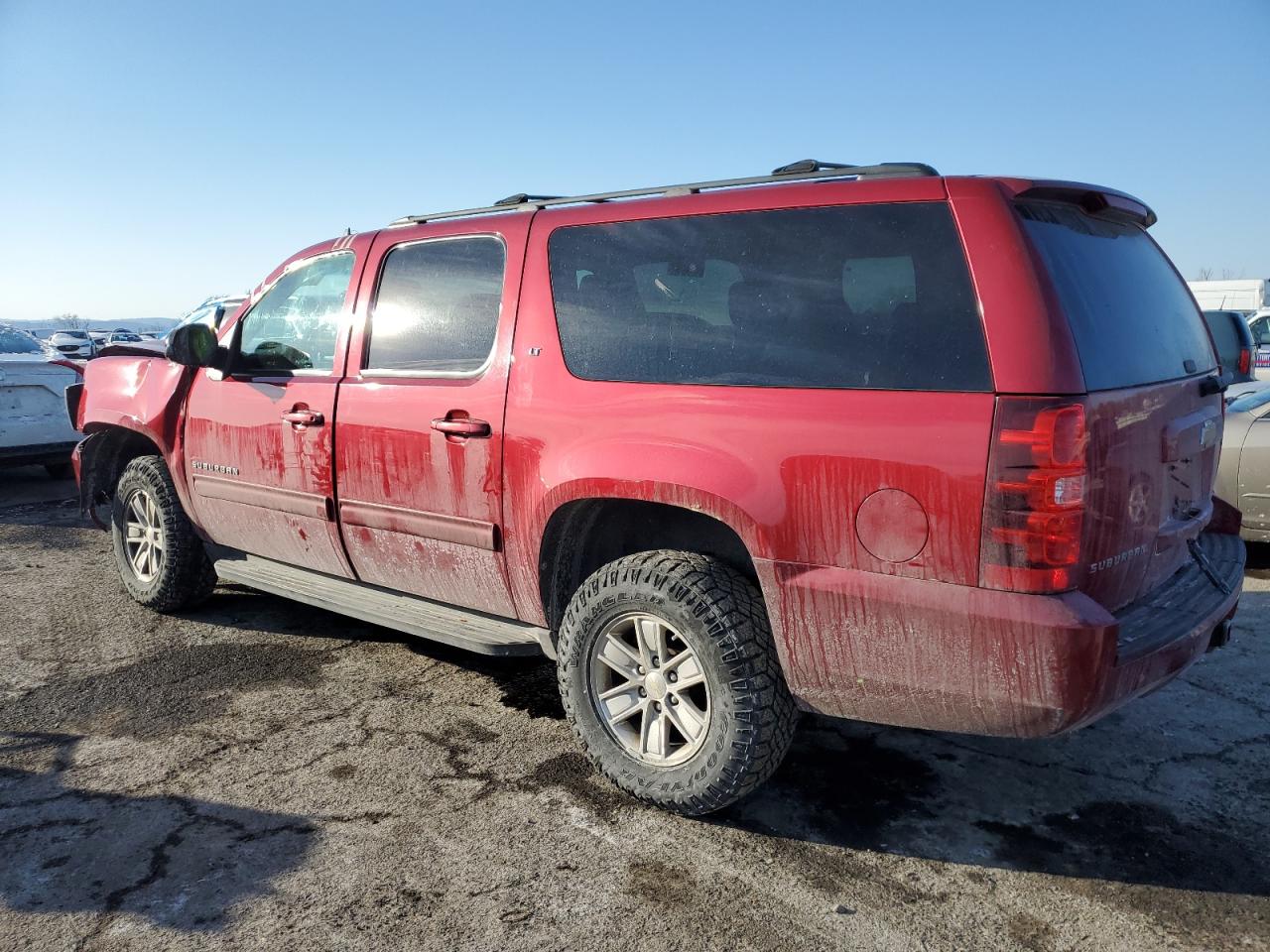 2013 Chevrolet Suburban VIN 1GNSKJE74DR350982 Copart auction photo, front end damage thumbnail 2