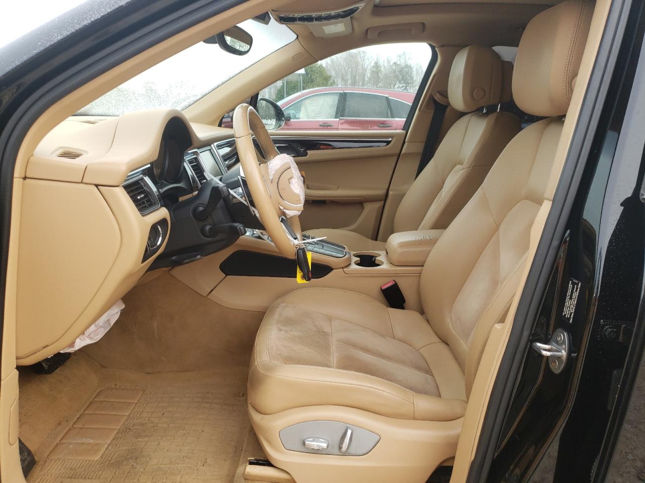 2015 Porsche Macan VIN WP1AB2A54FLB50638 Copart auction photo, front end / undercarriage damage thumbnail 7