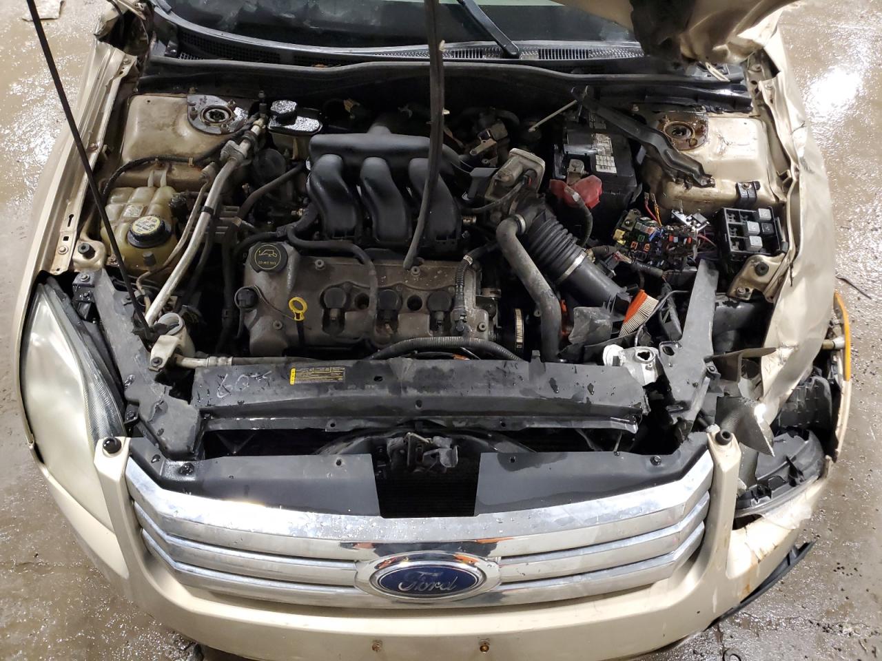 2008 Ford Fusion VIN 3FAHP07128R172965 Copart auction photo, front end damage thumbnail 11