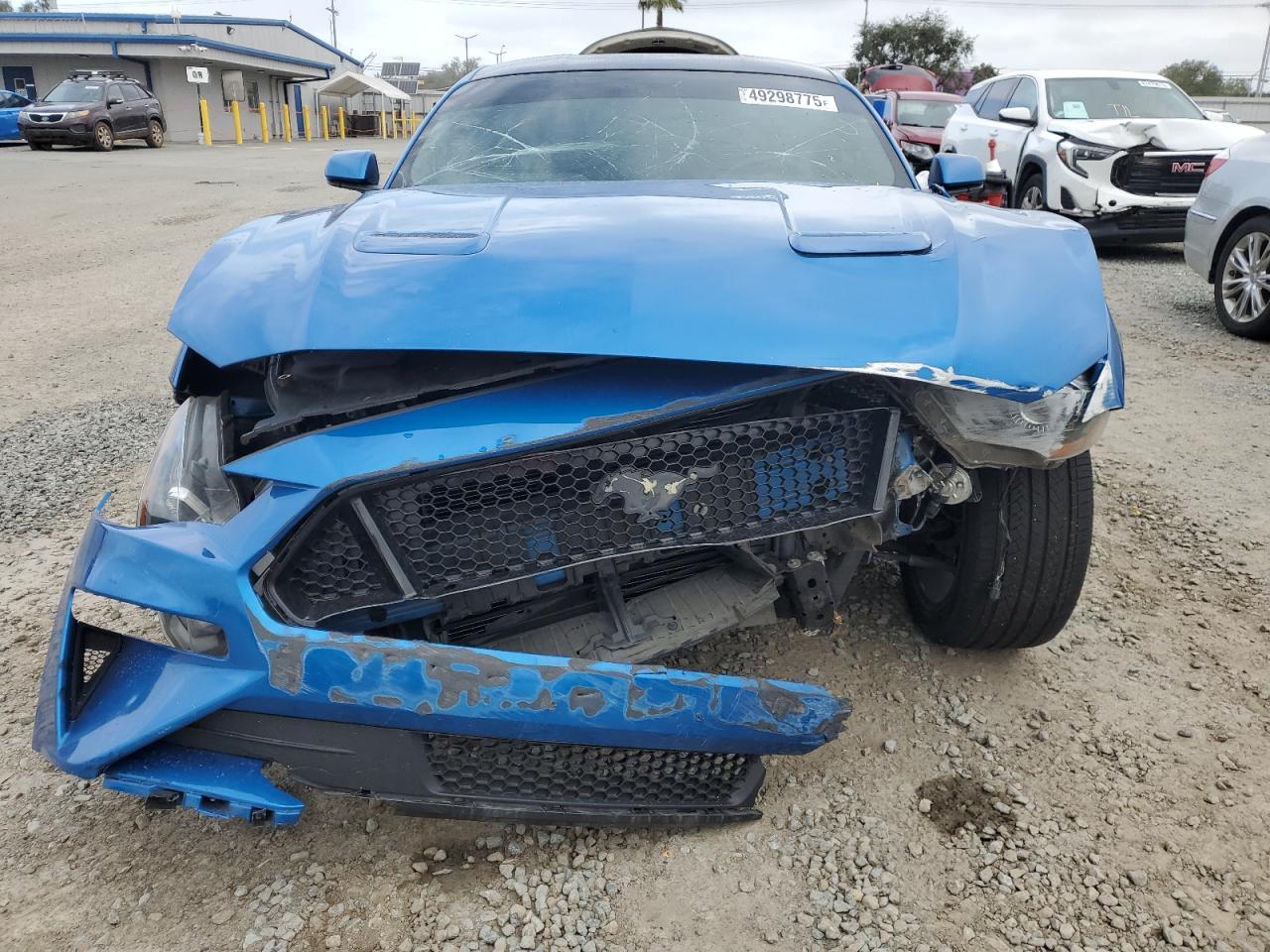 2020 Ford Mustang VIN 1FA6P8CF3L5101163 Copart auction photo, front end damage thumbnail 5