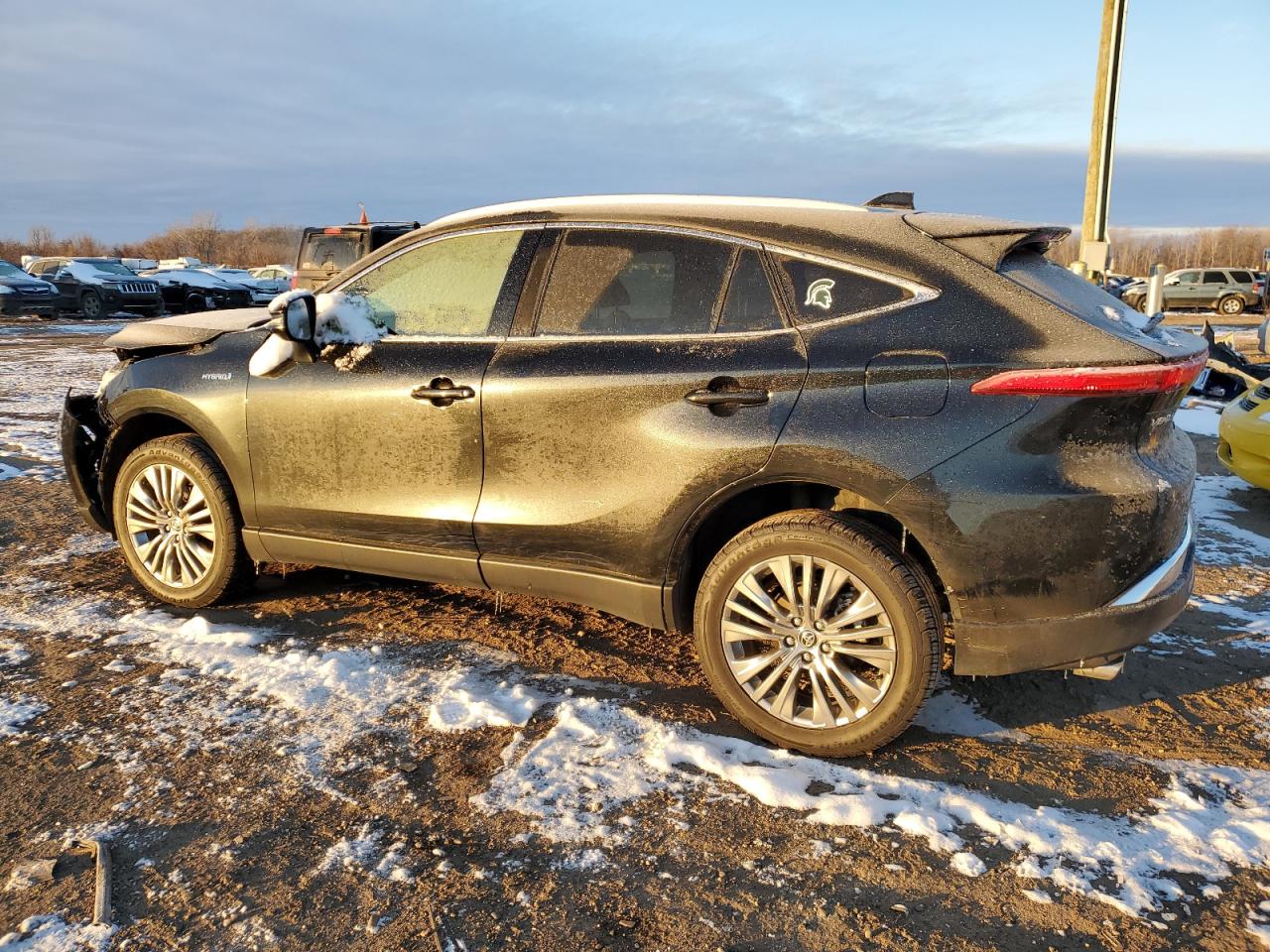 2021 Toyota Venza VIN JTEAAAAH1MJ027957 Copart auction photo, front end damage thumbnail 2