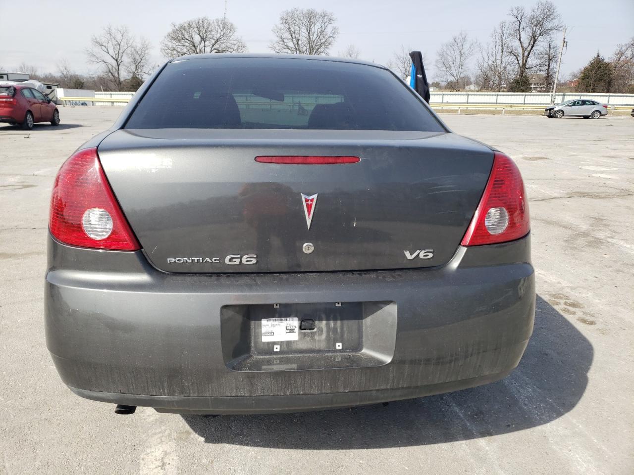 2006 Pontiac G6 VIN 1G2ZG558664124679 Copart auction photo, rear end / side damage thumbnail 6