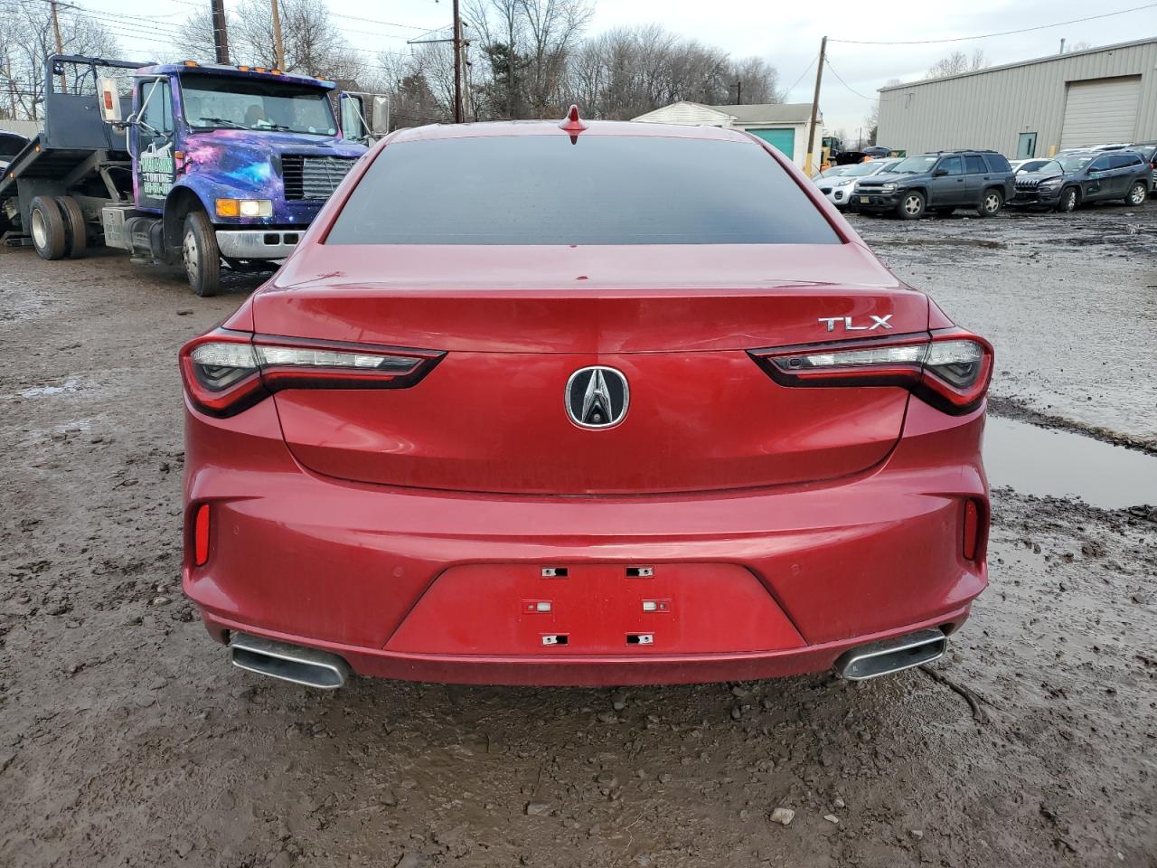 2021 Acura TLX VIN 19UUB5F67MA009722 Copart auction photo, front end damage thumbnail 6