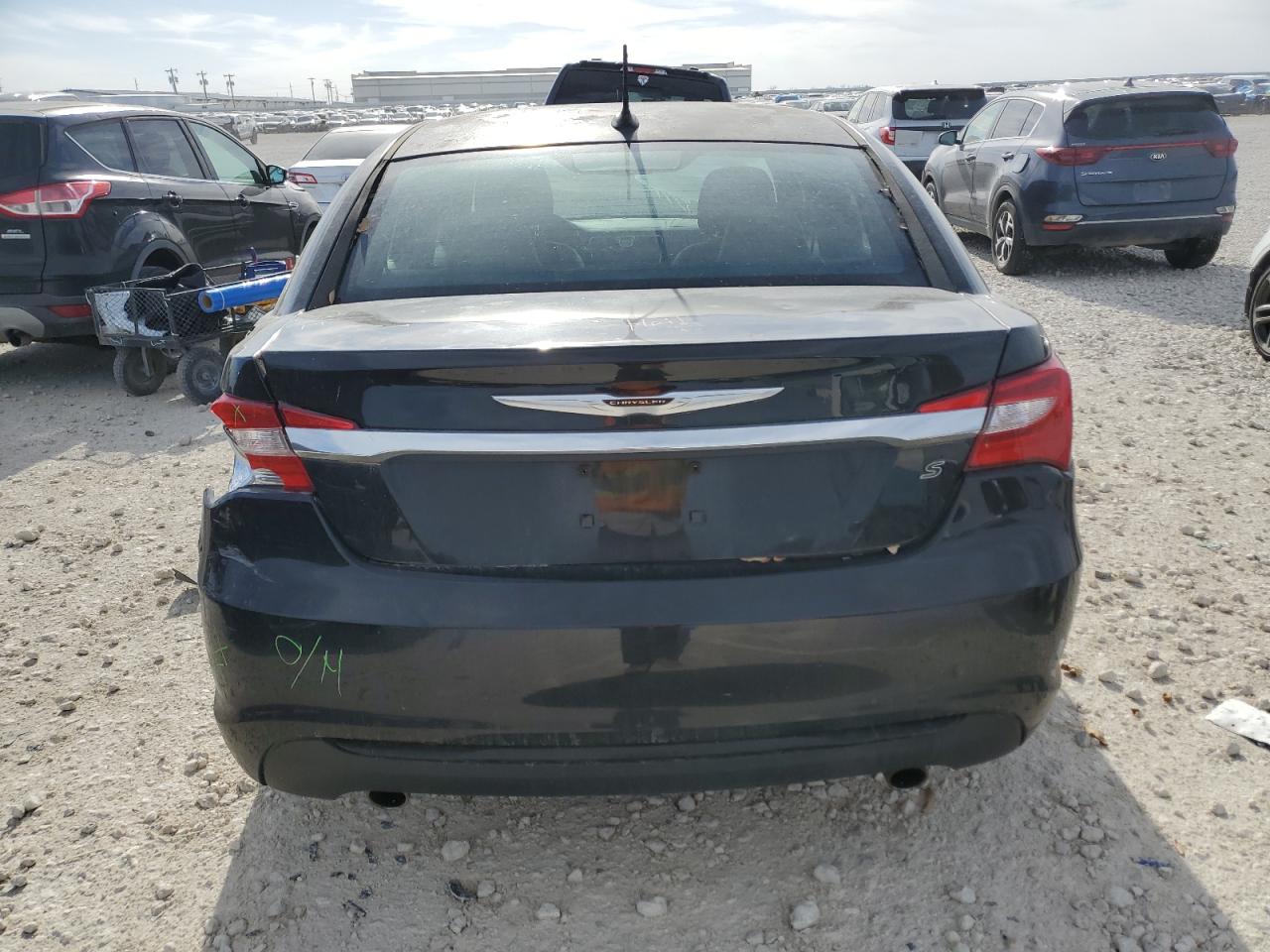 2013 Chrysler 200 VIN 1C3CCBCG5DN574535 Copart auction photo, rear end damage thumbnail 6