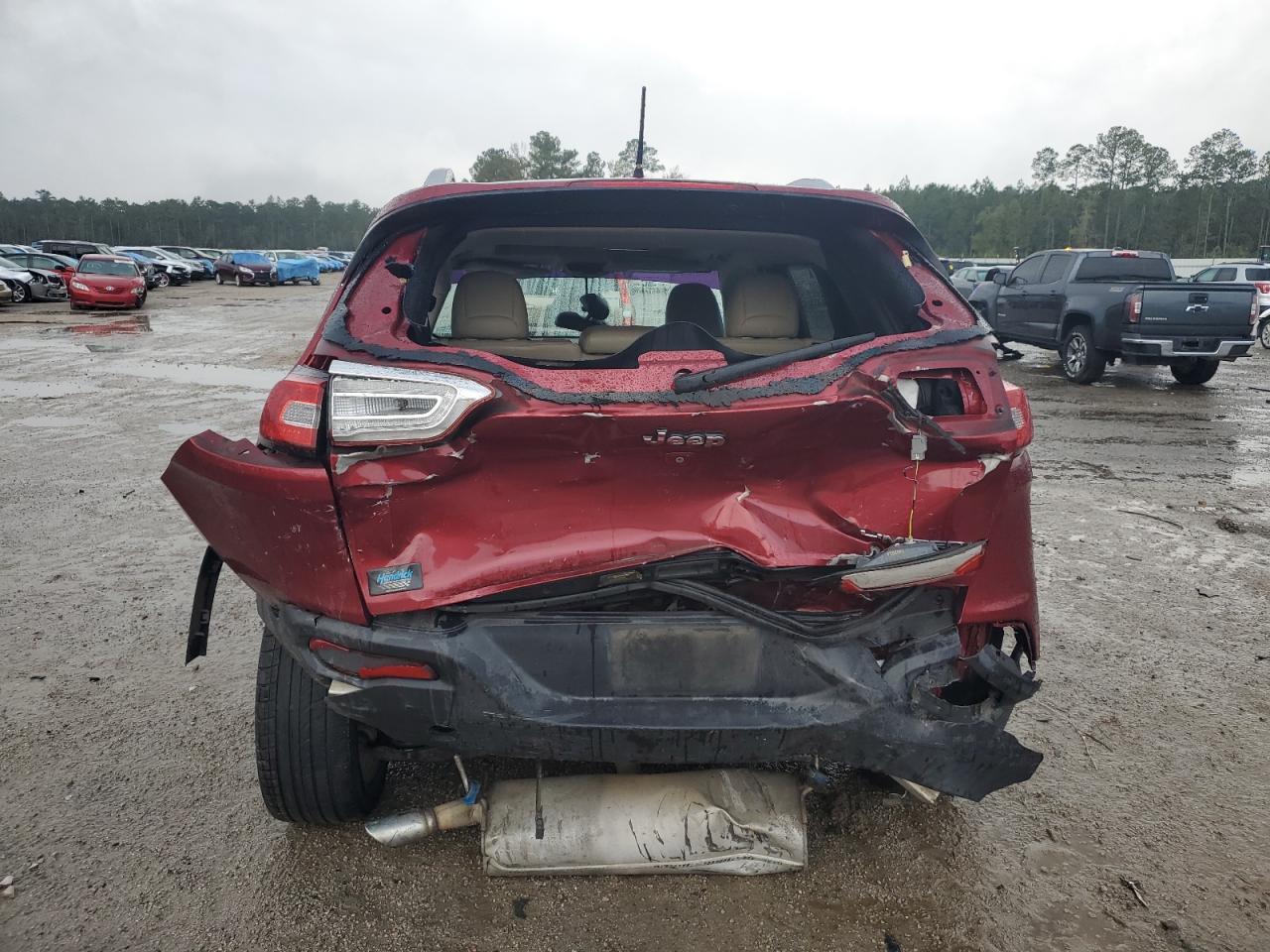 2015 Jeep Grand Cherokee VIN 1C4PJLDB2FW539122 Copart auction photo, all over damage thumbnail 6