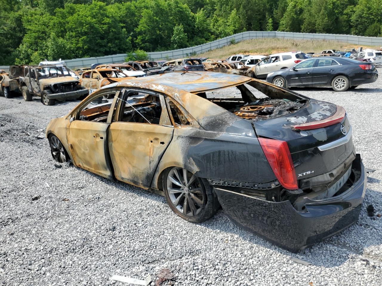 2013 Cadillac XTS VIN 2G61R5S32D9191661 Copart auction photo, burn damage thumbnail 2
