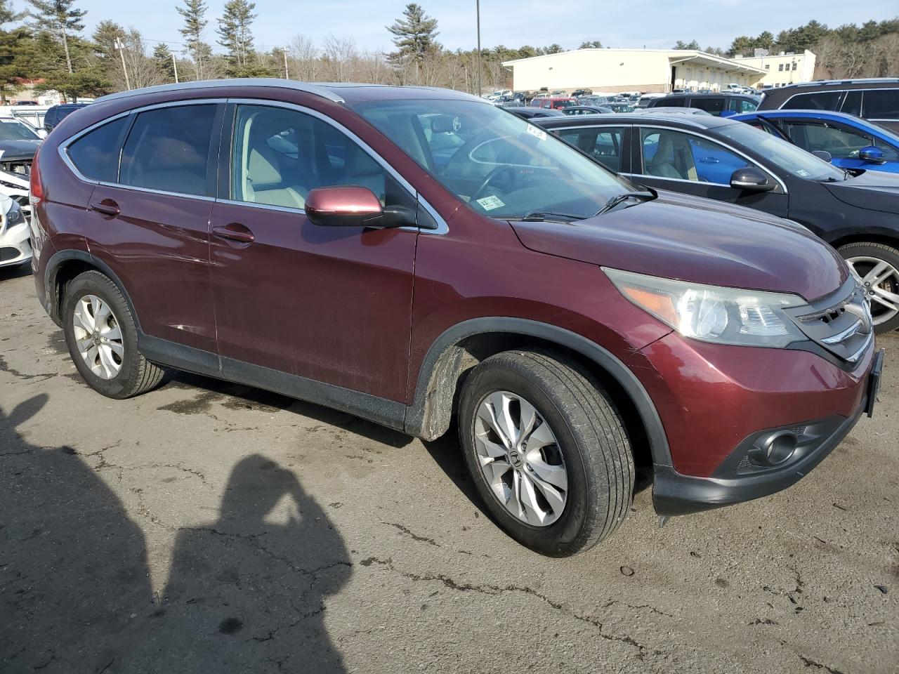 2014 Honda CR-V VIN 5J6RM4H76EL024128 Copart auction photo, front end / minor dent/scratches damage thumbnail 4