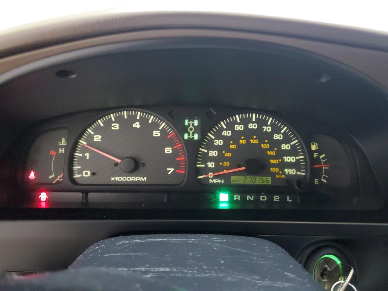 2002 Toyota 4Runner VIN JT3HN86R329067056 Copart auction photo, all over damage thumbnail 9