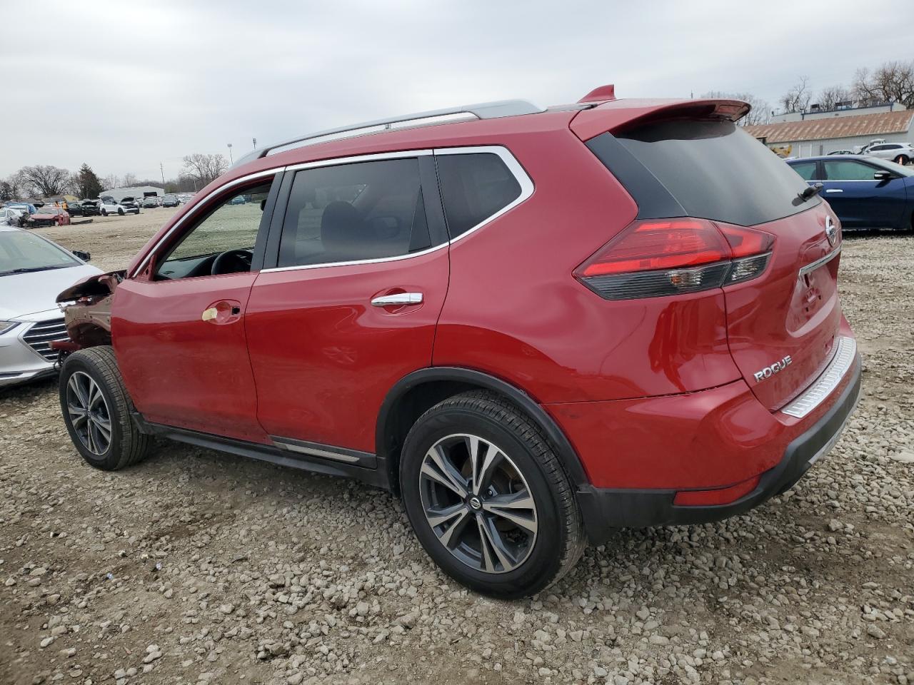 2017 Nissan Rogue VIN 5N1AT2MV0HC838001 Copart auction photo, front end damage thumbnail 2