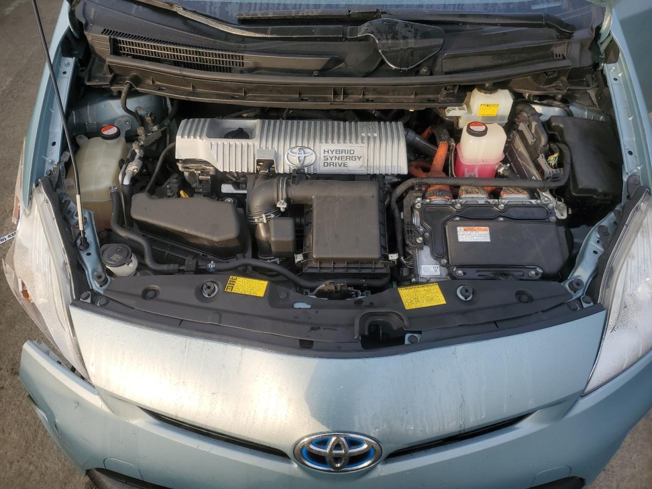 2015 Toyota Prius VIN JTDKN3DU4F1864545 Copart auction photo, front end / side damage thumbnail 11