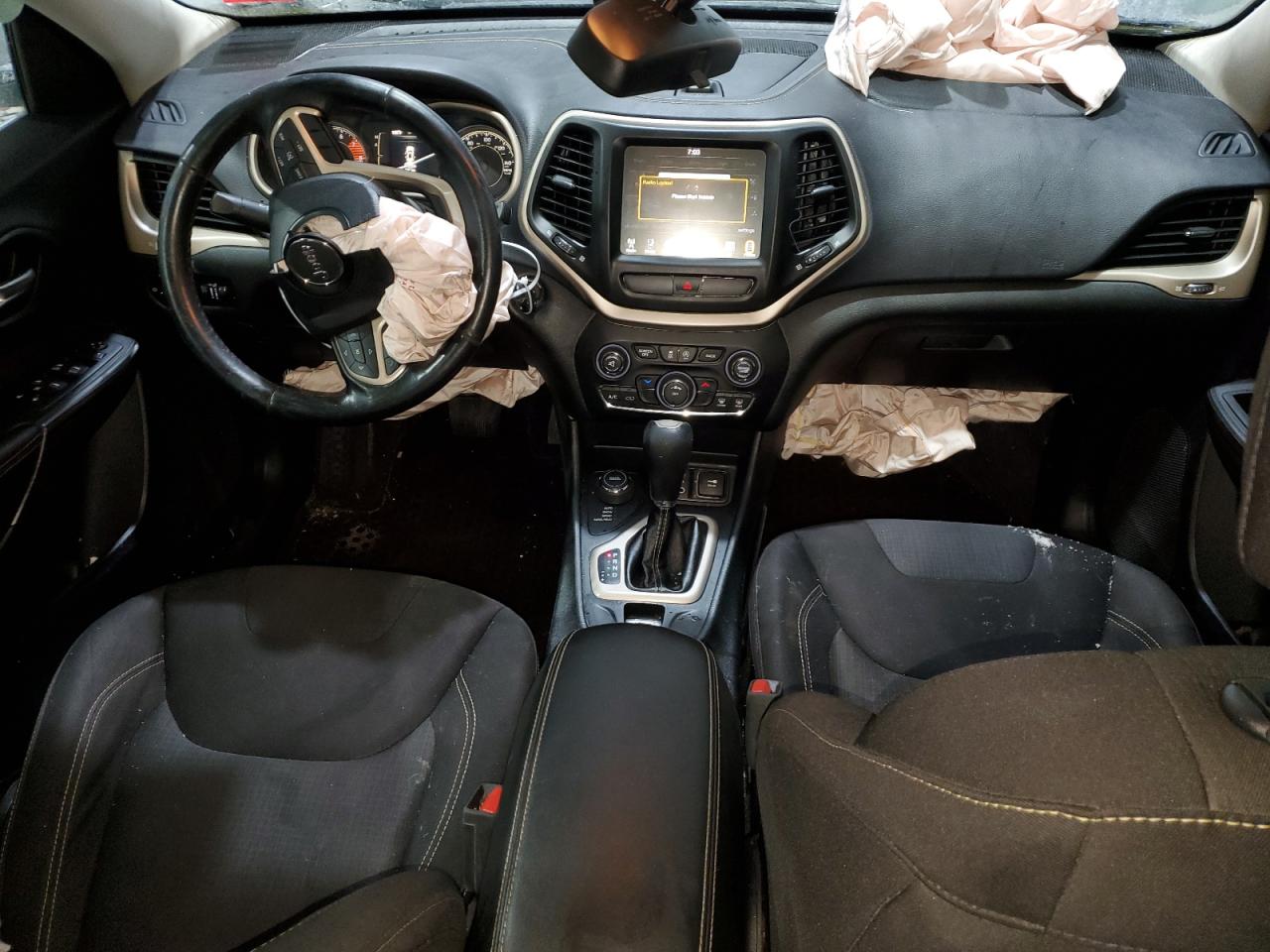 2016 Jeep Grand Cherokee VIN 1C4PJMCS5GW345807 Copart auction photo, front end / side damage thumbnail 8