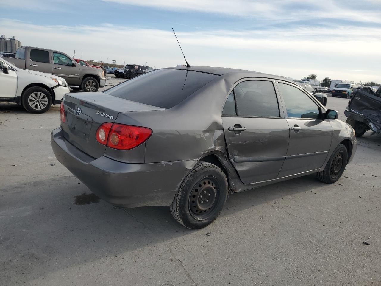 2006 Toyota Corolla VIN 1NXBR32E46Z606777 Copart auction photo, side damage thumbnail 3