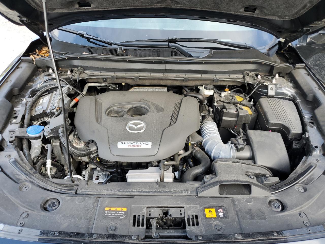 2022 Mazda CX-5 VIN JM3KFBAY8N0619340 Copart auction photo, side damage thumbnail 13