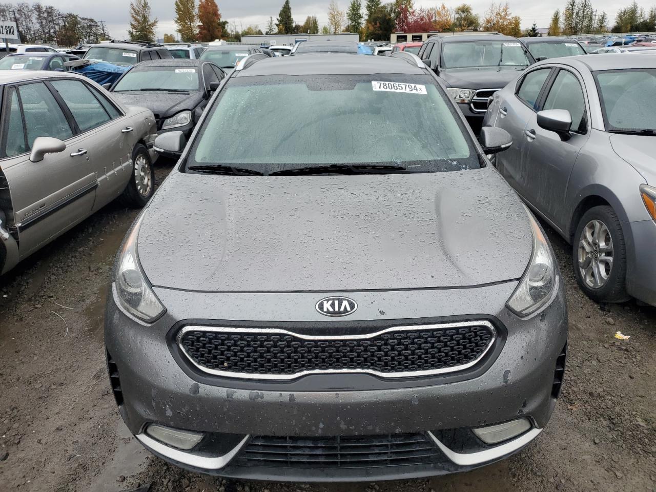 2018 KIA Niro VIN KNDCC3LC0J5148374 Copart auction photo, side / mechanical damage thumbnail 5