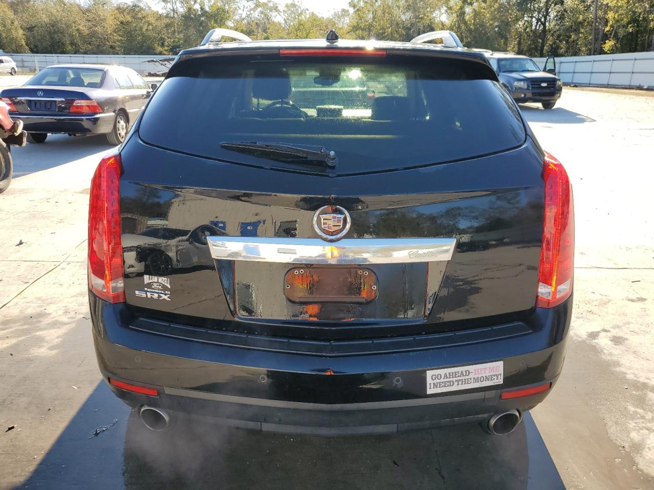 2011 Cadillac SRX VIN 3GYFNCEY3BS648997 Copart auction photo, front end / minor dent/scratches damage thumbnail 6