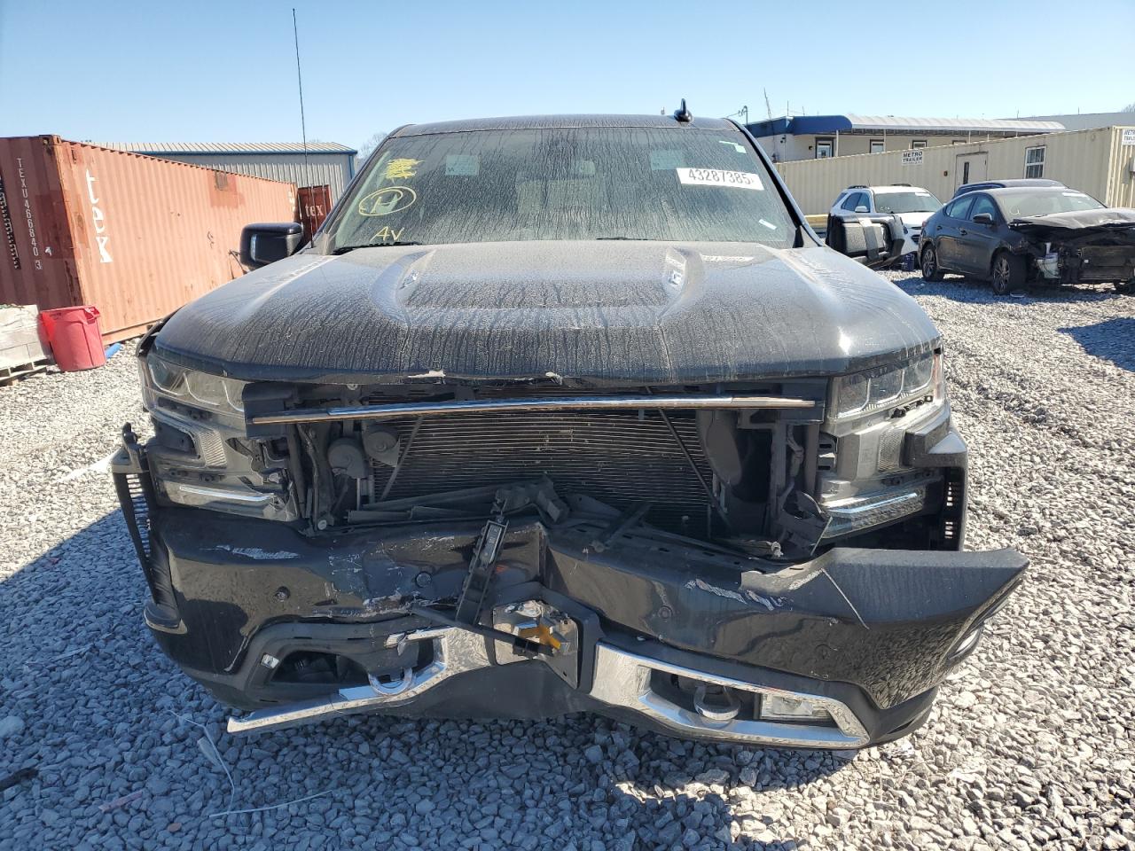 2019 Chevrolet Silverado VIN 1GCUYHEL8KZ145023 Copart auction photo, front end damage thumbnail 5