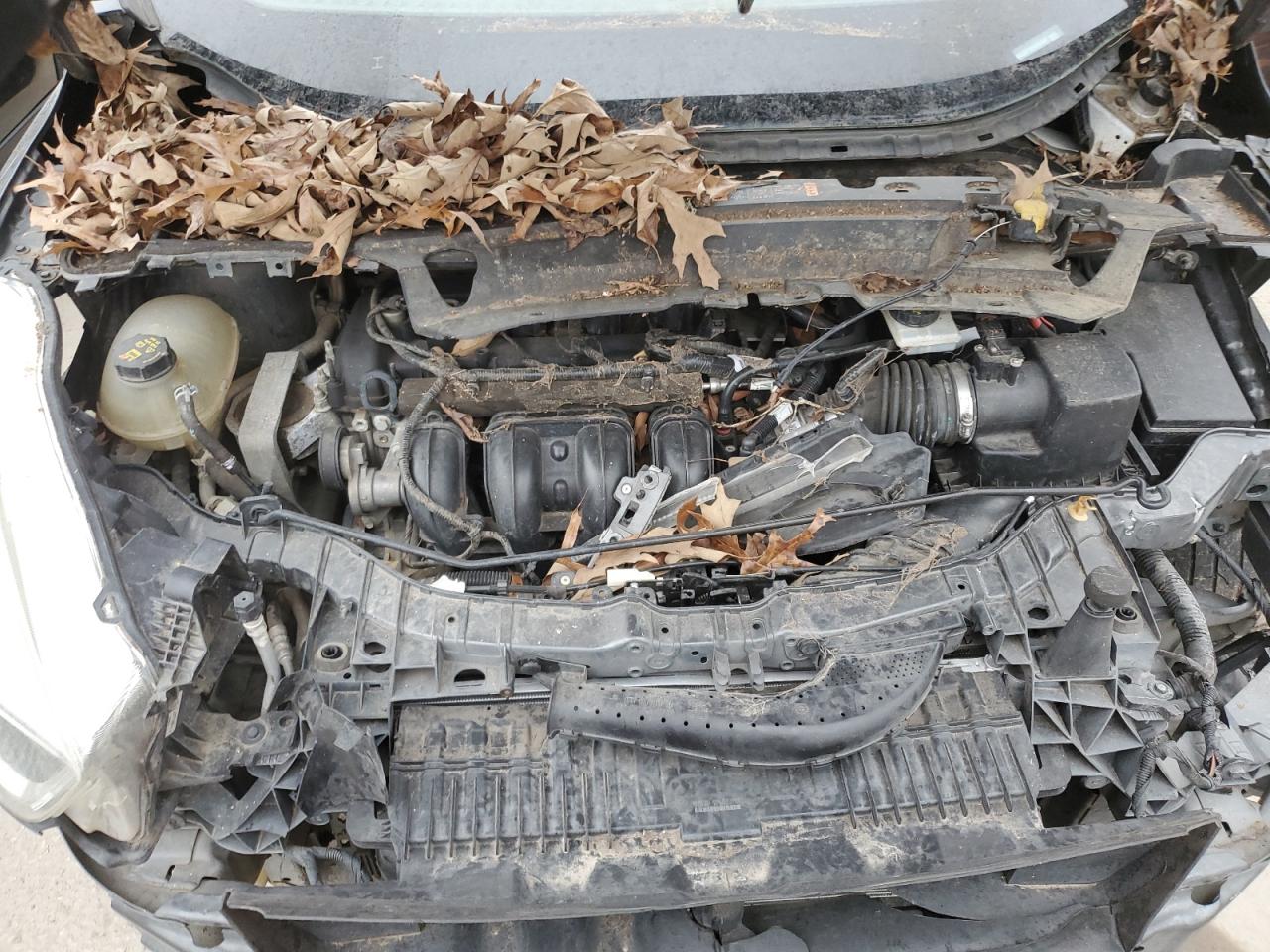2017 Ford Escape VIN 1FMCU0F70HUE64587 Copart auction photo, front end / rear end damage thumbnail 12