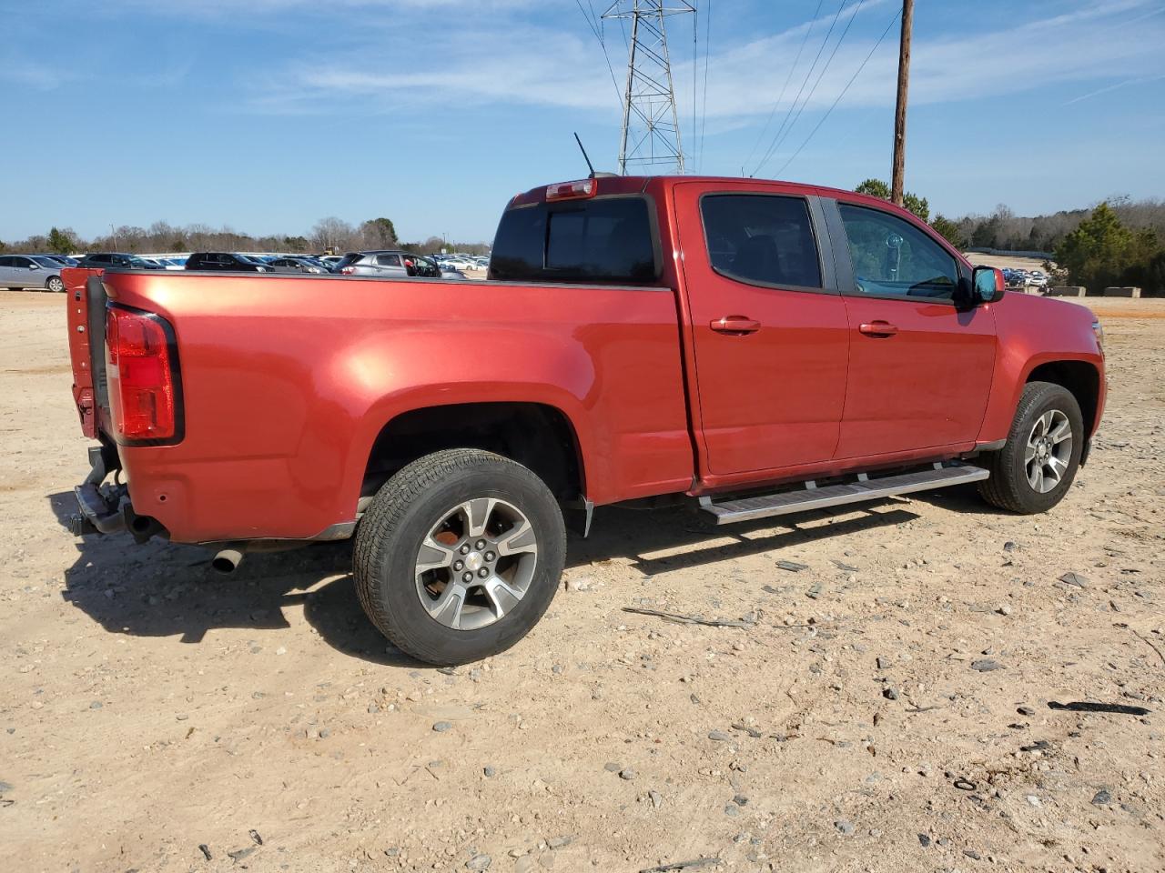 2016 Chevrolet Colorado VIN 1GCGTDE3XG1140805 Copart auction photo, rear end damage thumbnail 3