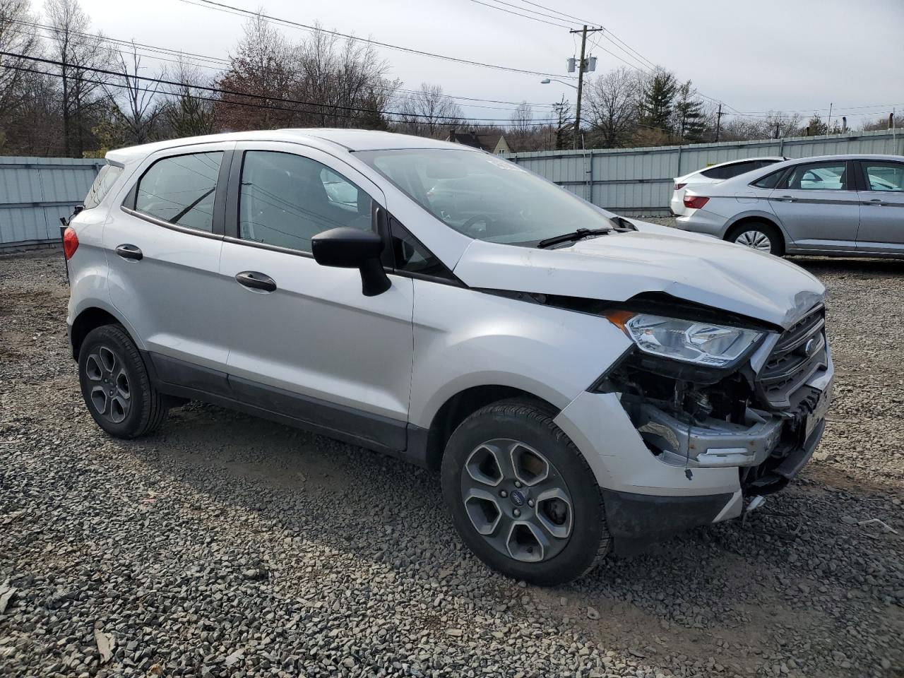 2018 Ford EcoSport VIN MAJ6P1SL1JC225732 Copart auction photo, front end damage thumbnail 4