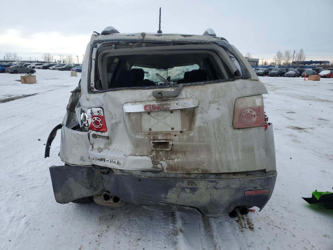 2008 GMC Acadia VIN 1GKER13768J153129 Copart auction photo, rollover / undercarriage damage thumbnail 6