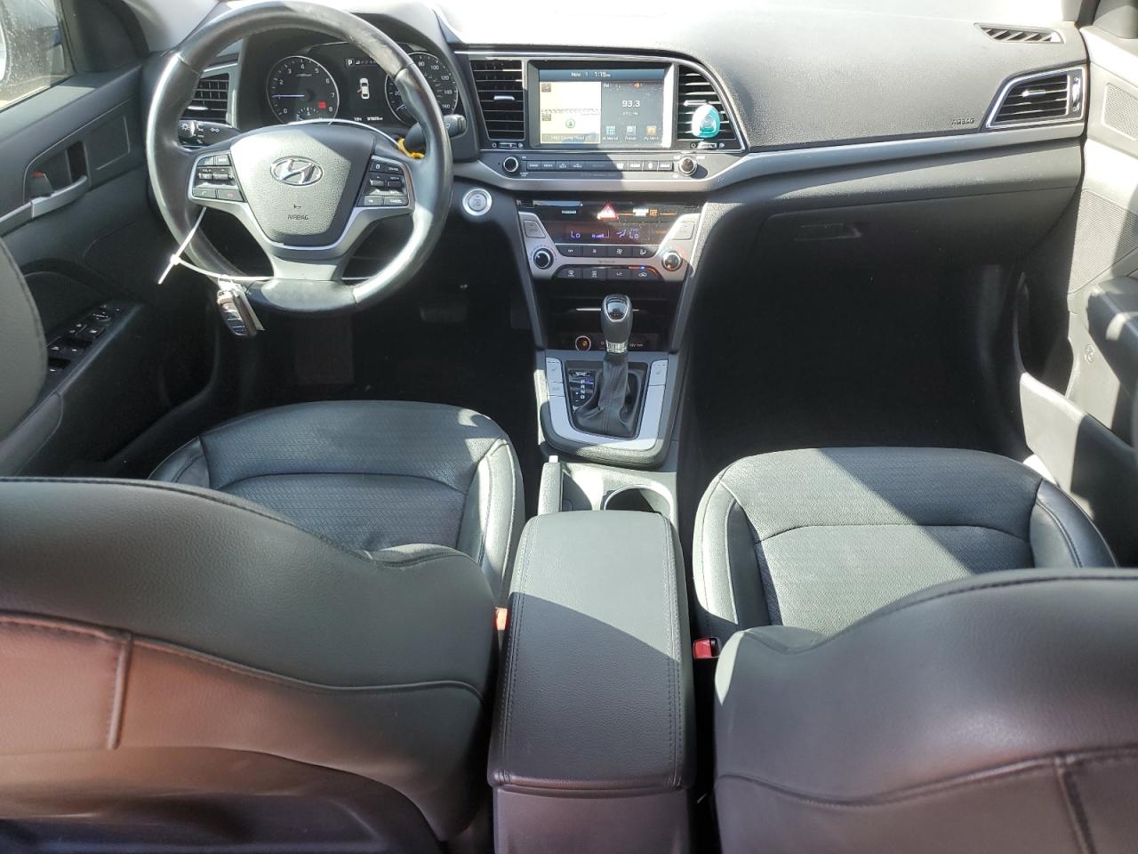 2017 Hyundai Elantra VIN 5NPD84LF4HH128595 Copart auction photo, rear end damage thumbnail 8