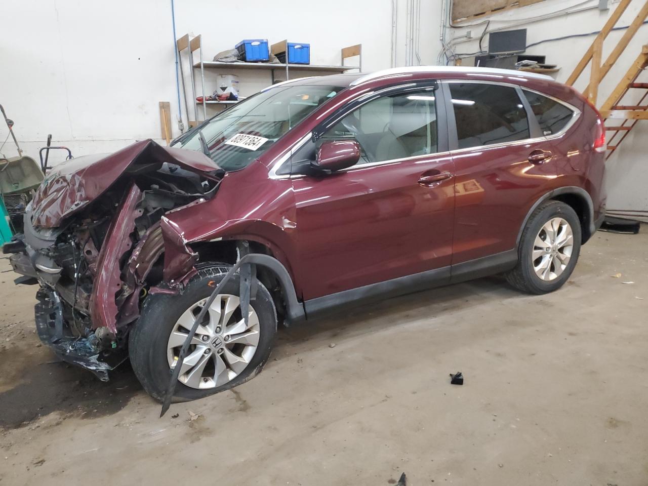 2012 Honda CR-V VIN 5J6RM4H7XCL016188