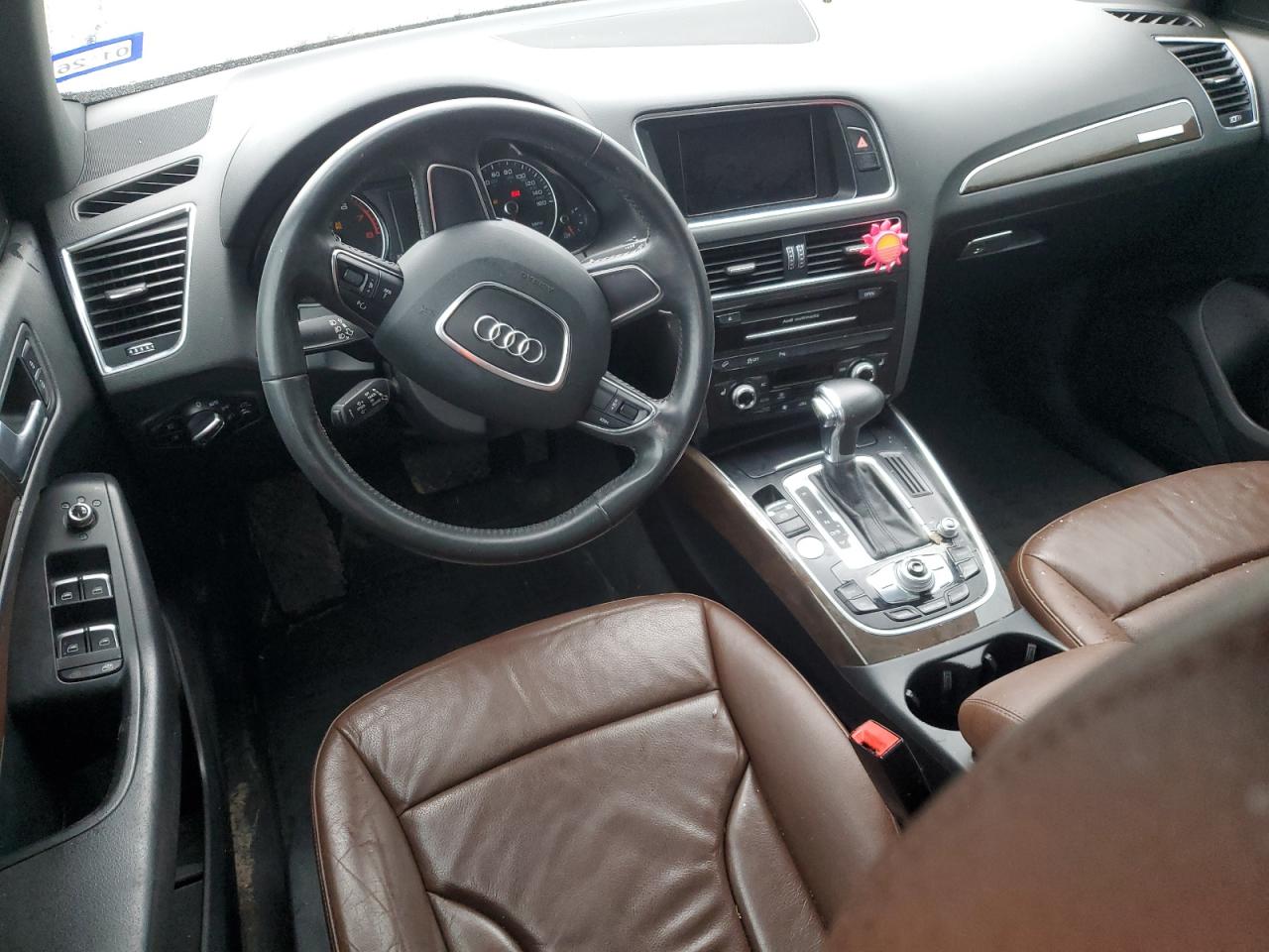 2014 Audi Q5 VIN WA1LFAFP2EA102241 Copart auction photo, front end / undercarriage damage thumbnail 8