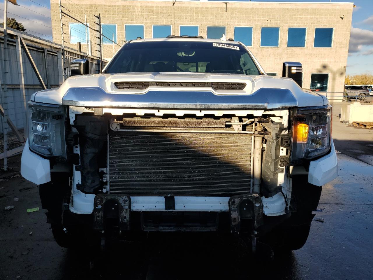 2020 GMC Sierra VIN 1GT49NE79LF160034 Copart auction photo, front end damage thumbnail 5