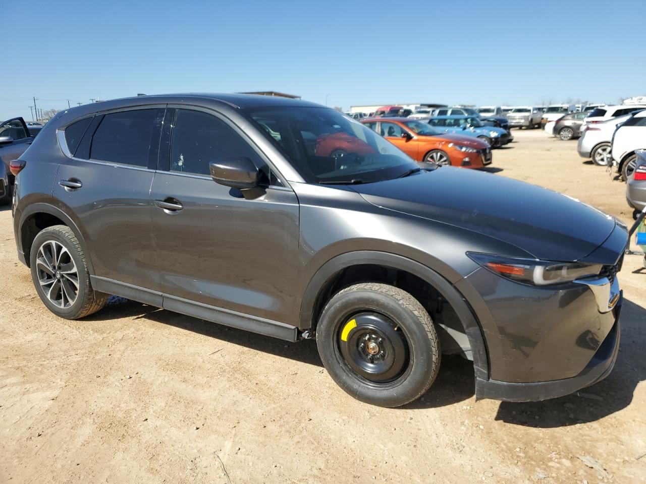 2023 Mazda CX-5 VIN JM3KFBDM2P0145624 Copart auction photo, side / undercarriage damage thumbnail 4