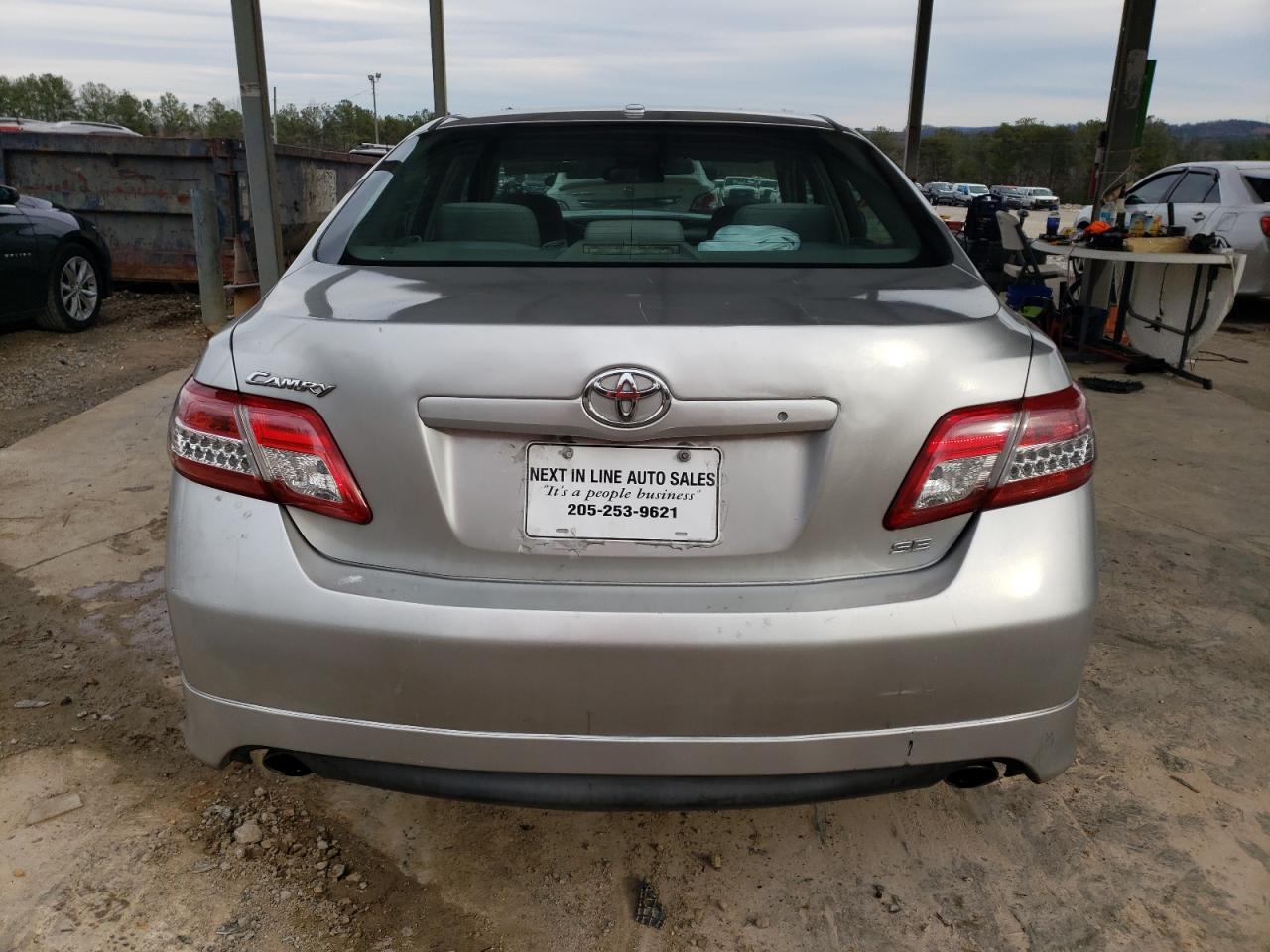 2011 Toyota Camry VIN 4T1BF3EK7BU231486 Copart auction photo, front end damage thumbnail 6