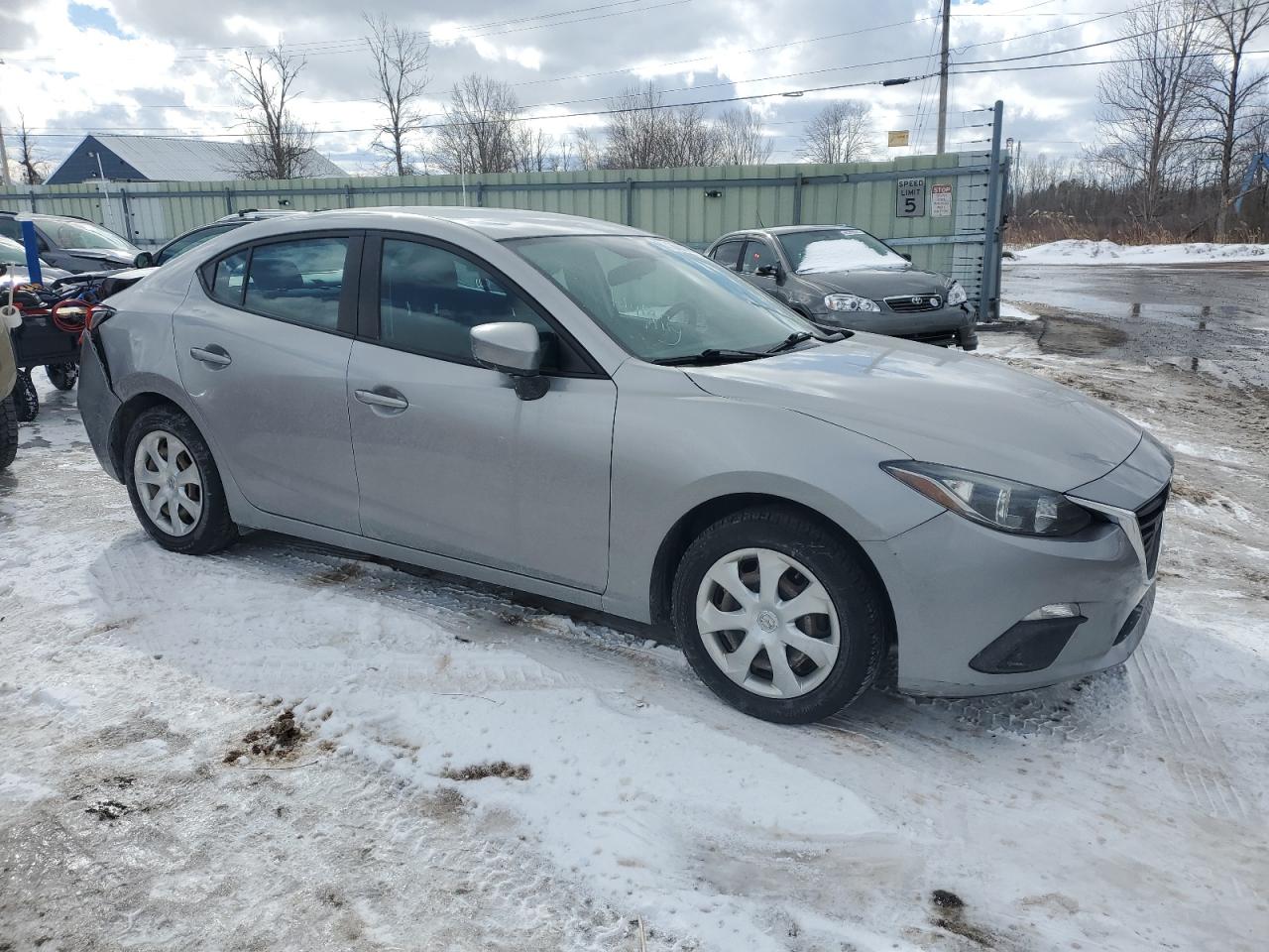 2015 Mazda 3 VIN 3MZBM1U72FM233407 Copart auction photo, rear end / minor dent/scratches damage thumbnail 4