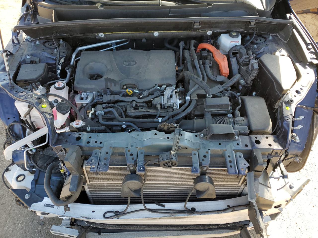 2021 Toyota Venza VIN JTEAAAAHXMJ058267 Copart auction photo, front end / rear end damage thumbnail 12