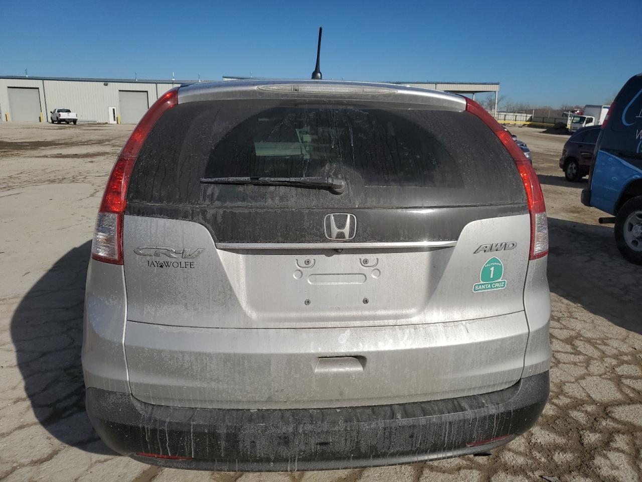2013 Honda CR-V VIN 5J6RM4H59DL033466 Copart auction photo, all over damage thumbnail 6