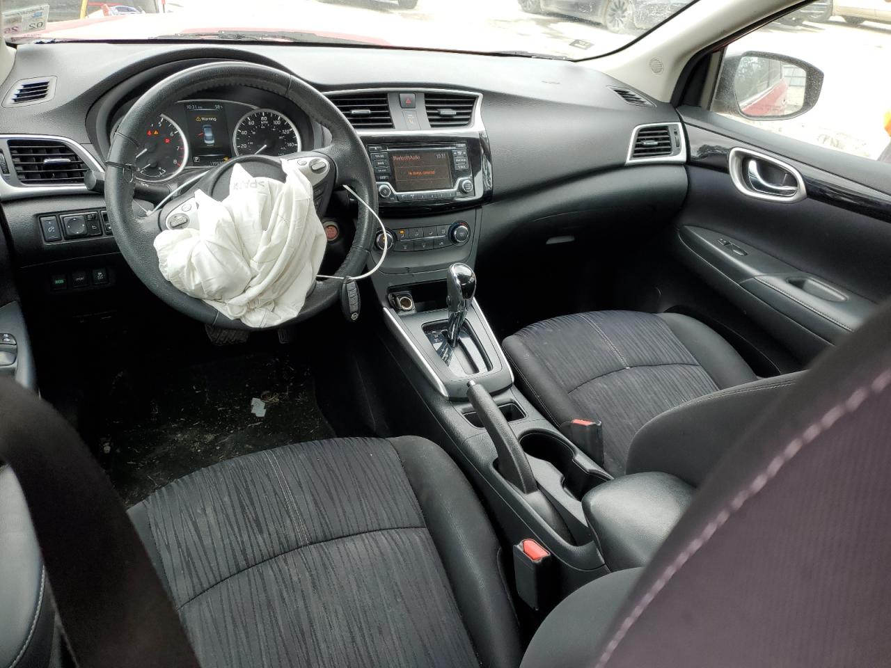 2017 Nissan Sentra VIN 3N1AB7AP0HL680230 Copart auction photo, front end damage thumbnail 8