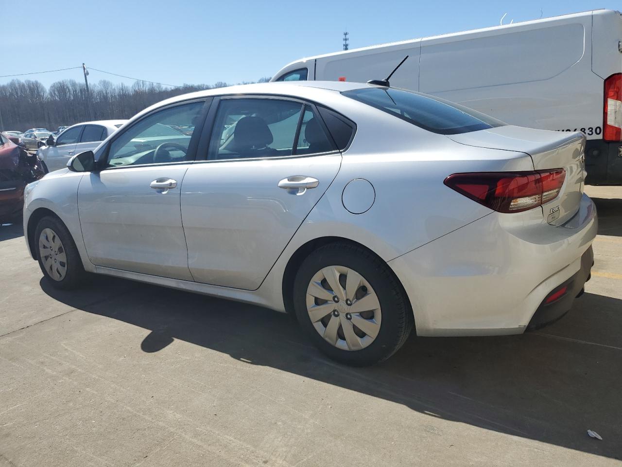 2018 KIA Rio VIN 3KPA24AB1JE126964 Copart auction photo, vandalism damage thumbnail 2