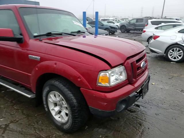 2011 Ford Ranger VIN 1FTLR4FE6BPB09098 Copart auction photo, front end / side damage thumbnail 10