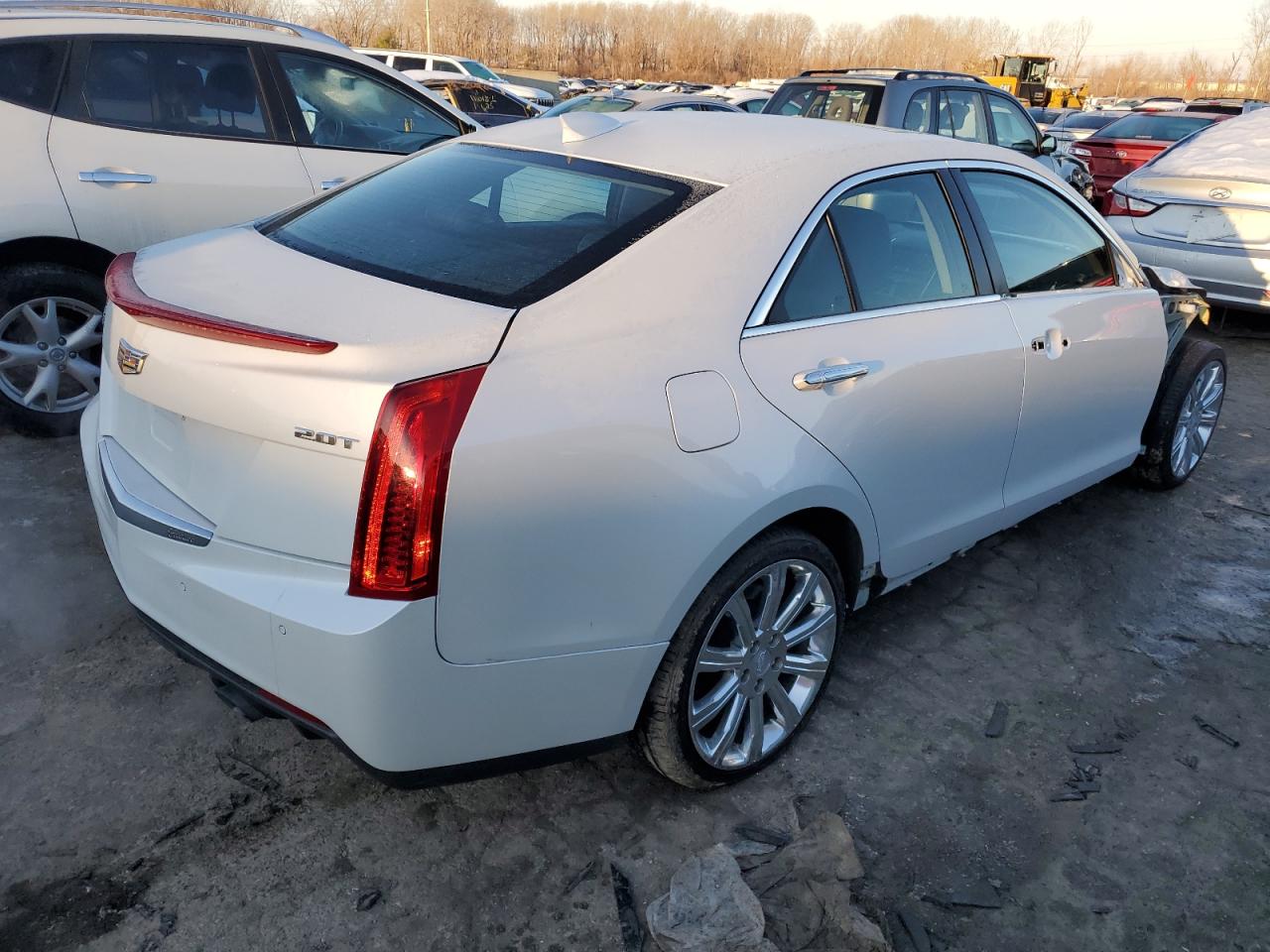 2016 Cadillac ATS VIN 1G6AH5RX5G0159880 Copart auction photo, front end damage thumbnail 3