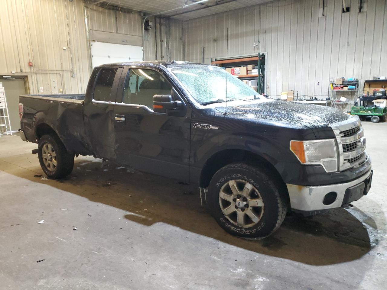 2013 Ford F-150 VIN 1FTFX1EF2DFB94624 Copart auction photo, side / rear end damage thumbnail 4