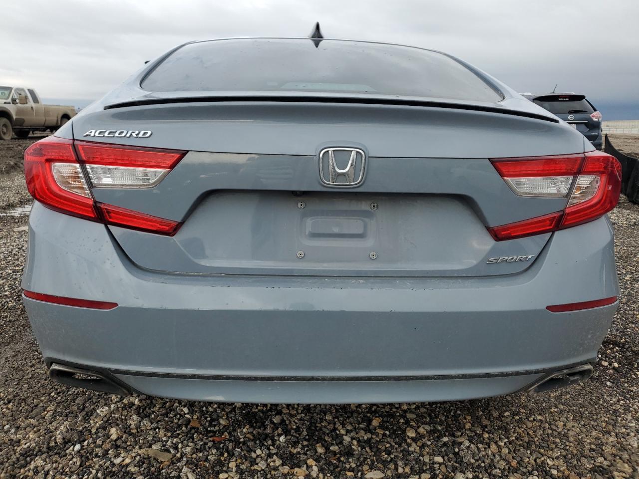 2022 Honda Accord VIN 1HGCV1F36NA053150 Copart auction photo, side / front end damage thumbnail 6