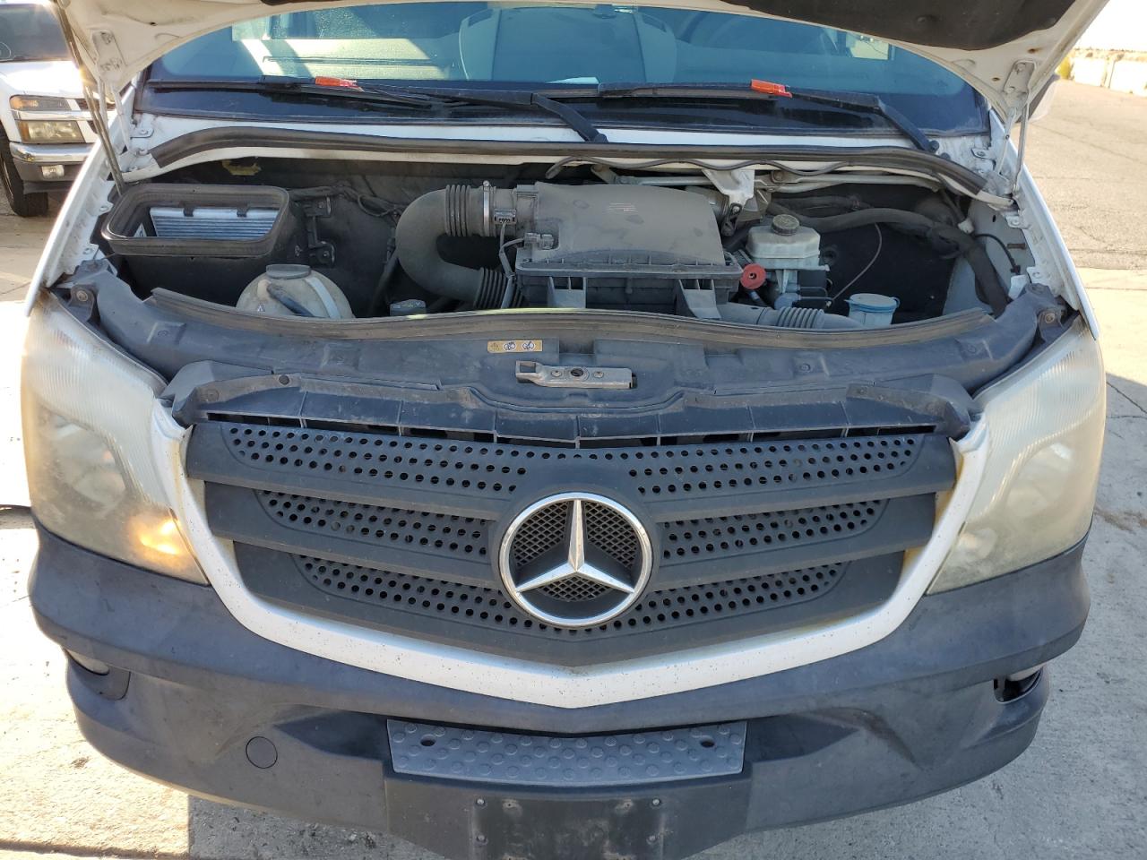 2017 Mercedes-Benz Sprinter VIN WD3PF1CD4HP537582 Copart auction photo, all over damage thumbnail 12