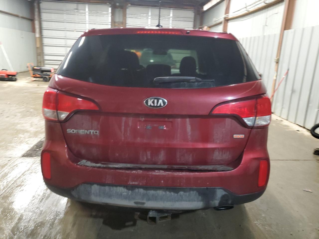 2015 KIA Sorento VIN 5XYKT3A66FG601243 Copart auction photo, front end damage thumbnail 6