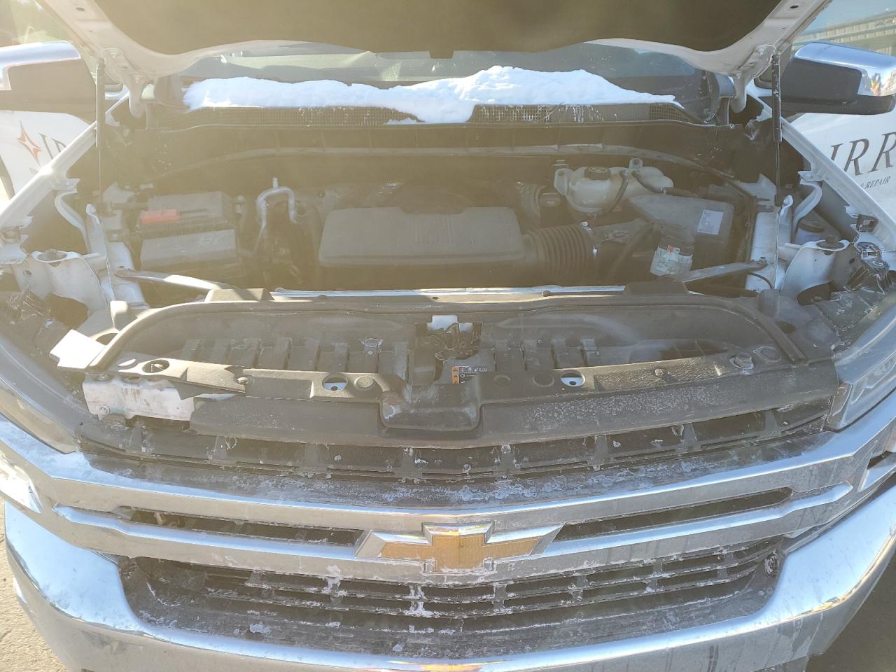 2020 Chevrolet Silverado VIN 3GCUYDEDXLG173571 Copart auction photo, front end / side damage thumbnail 11