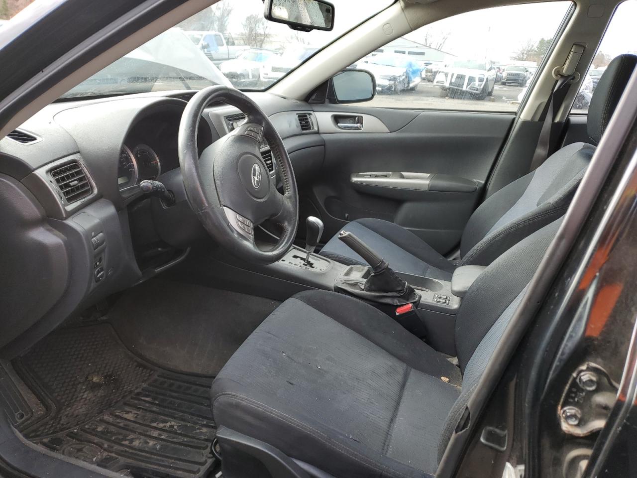 2008 Subaru Impreza VIN JF1GH63698H828366 Copart auction photo, front end / side damage thumbnail 7