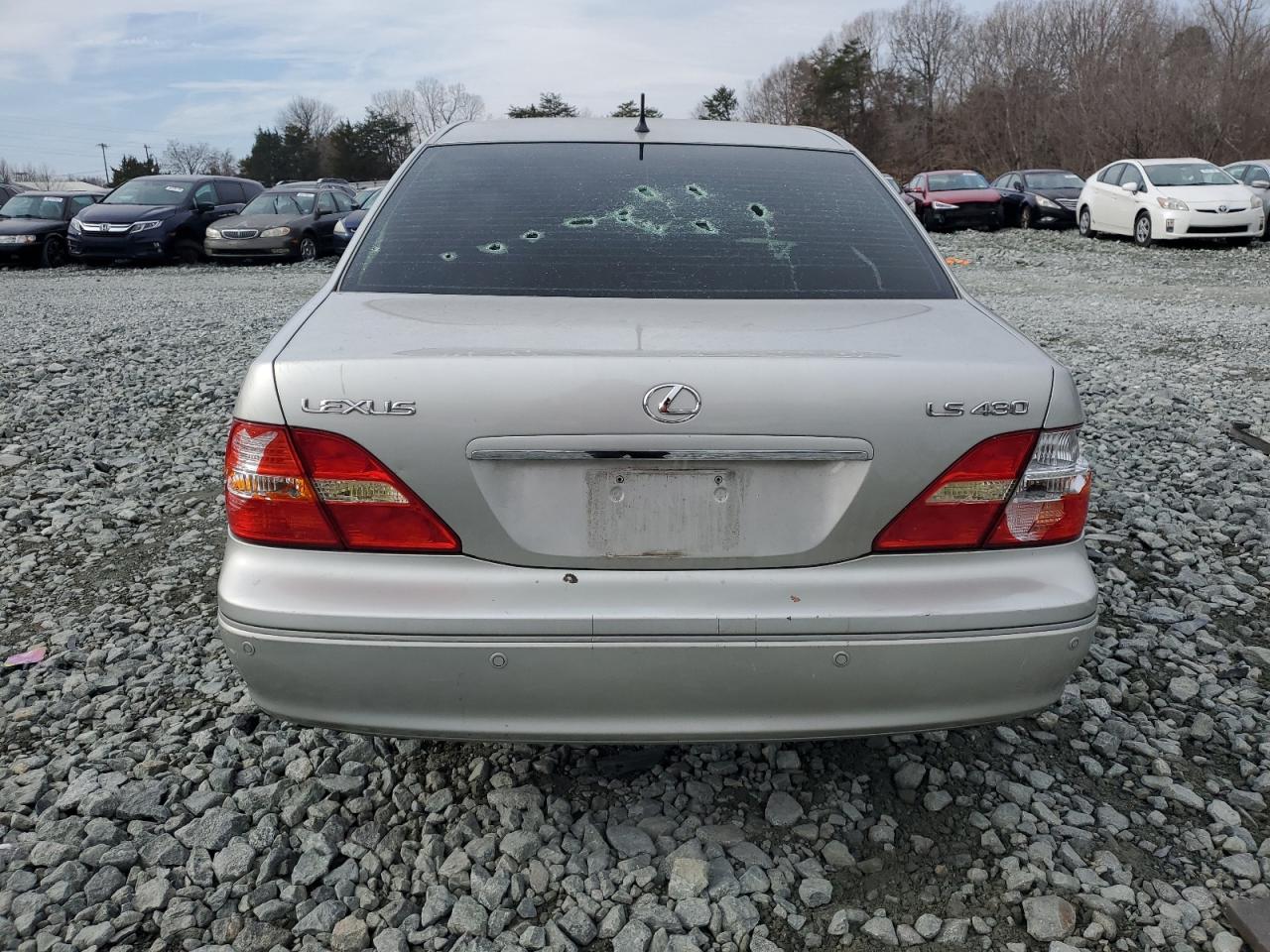 2003 Lexus LS VIN JTHBN30F030109030 Copart auction photo, vandalism / all over damage thumbnail 6